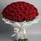 Букет 101 Красная роза Блэк Мэджик в Арзамасе