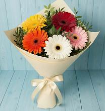 Букет цветов из:  Герберы в Арзамасе