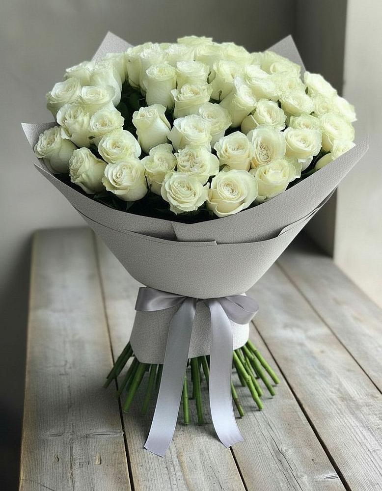 Букет 35 Белых роз в Арзамасе