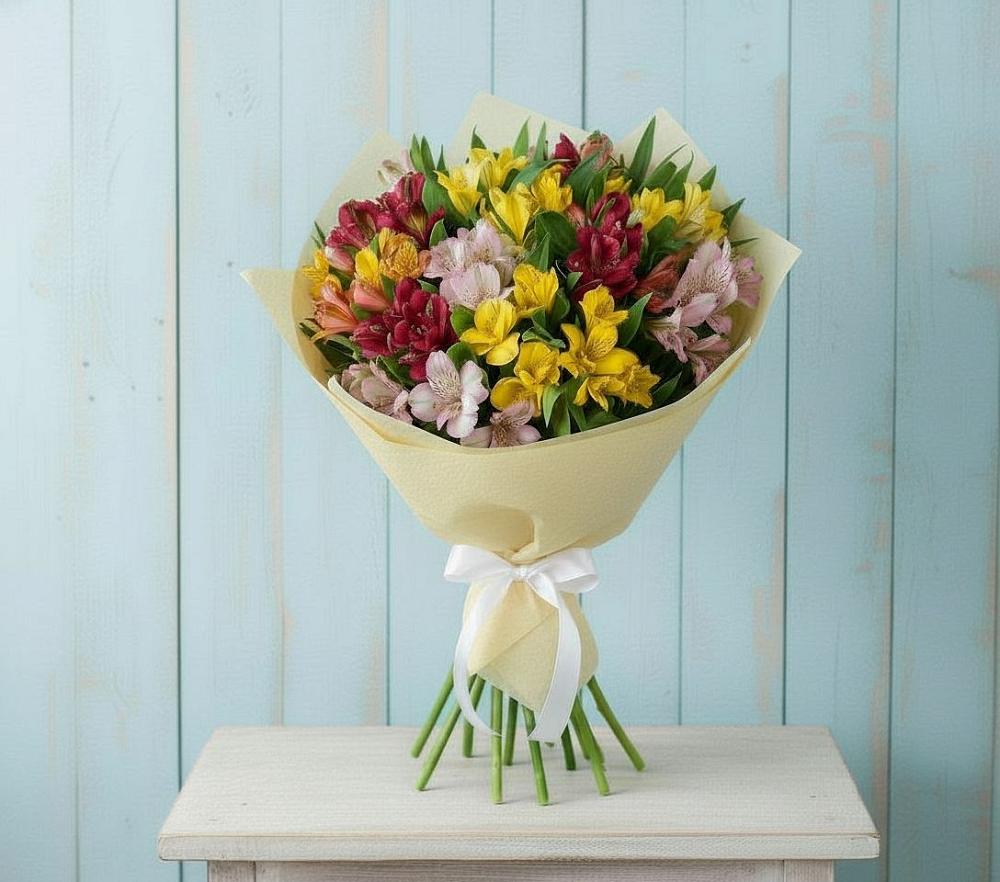 Букет цветов из: Альстромерии в Арзамасе