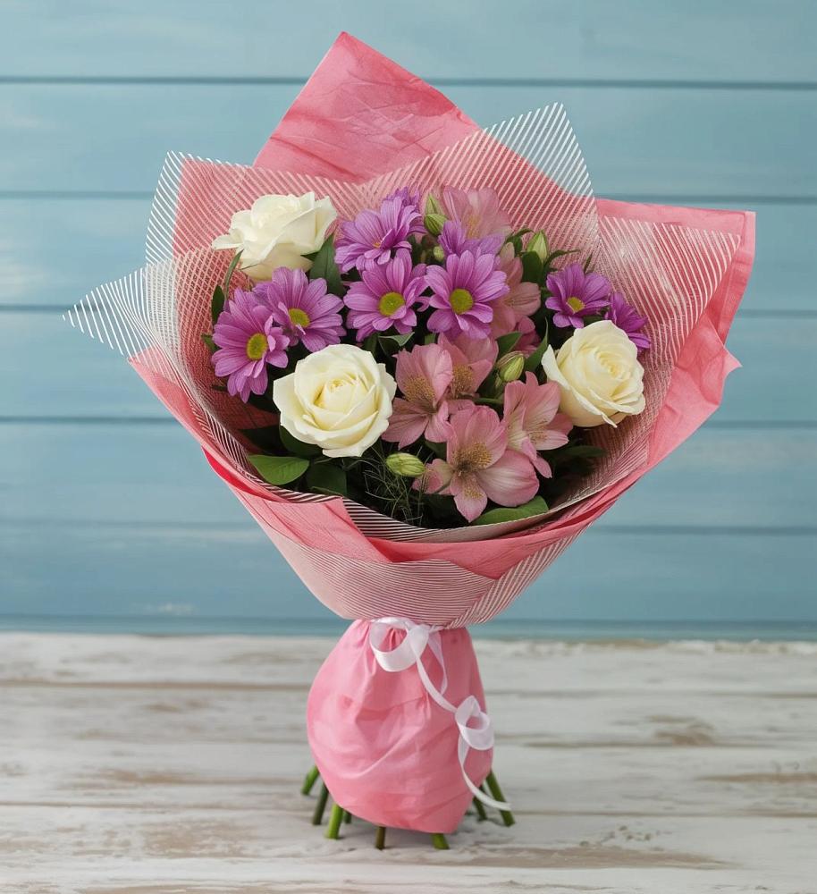 Букет цветов из: Герберы в Арзамасе