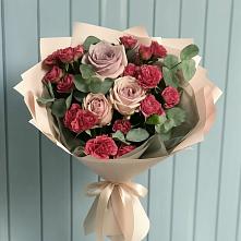 Букет цветов из:  Гвоздики и Розы в Арзамасе