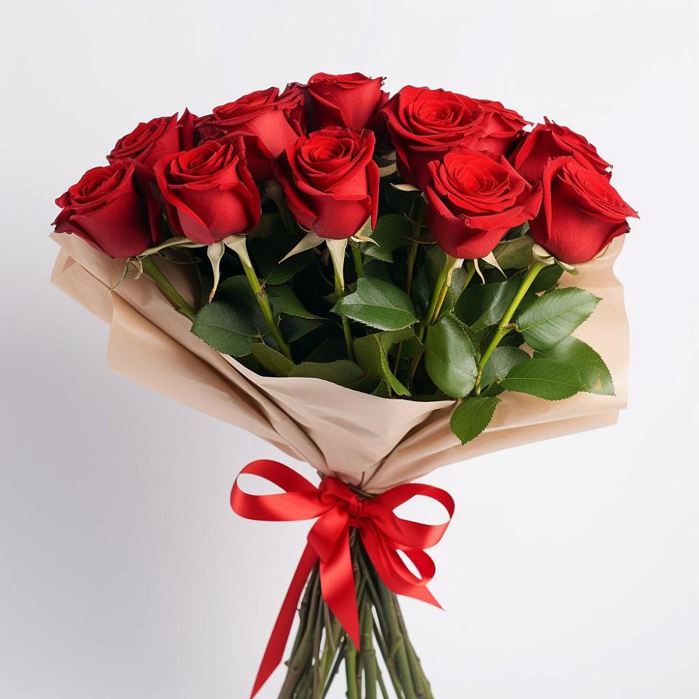 Букет 11 Красных роз Эдлесс Лав в Арзамасе