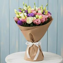 Букет цветов из:  Лизиантусы в Арзамасе